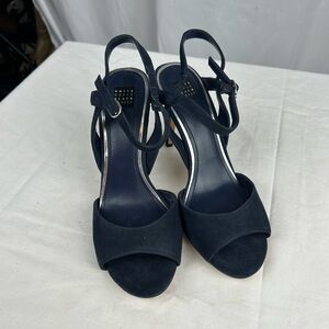 White House Black Market Navy Heels